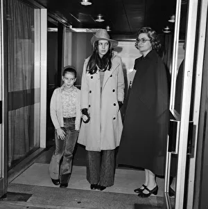 Princess Grace of Monaco and her two young daughters Stephanie (left Princess Grace of Monaco and her two young daughters Stephanie (left