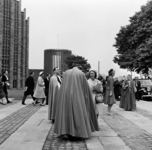 Princess Margaret attends the consecration of the new Coventry Cathedral. 25th May 1962 Princess Margaret attends the consecration of the new Coventry Cathedral. 25th May 1962