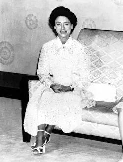 Princess Margaret at the Imperial Palace in Tokyo, Japan October 1978 Princess Margaret at the Imperial Palace in Tokyo, Japan October 1978