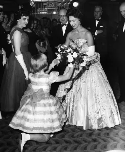 Princess Margaret May 1958 at the Odeon Theatre, London for the premiere of Sophia Princess Margaret May 1958 at the Odeon Theatre, London for the premiere of Sophia