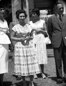 Princess Margaret on her tour of Jamaica. February 1955 Princess Margaret on her tour of Jamaica. February 1955