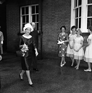 Princess Margaret visits the Princess Margaret Rose School, Windsor. 22nd July 1960 Princess Margaret visits the Princess Margaret Rose School, Windsor. 22nd July 1960