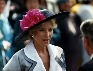 Images Dated 15th June 1988: Princess Michael of Kent on Derby Day In 88