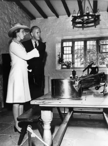 The Princess Royal seen here with Major P J Orde during a tour of Washington Old Hall The Princess Royal seen here with Major P J Orde during a tour of Washington Old Hall