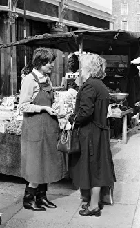 Prospective Labour member of Parliament Harriet Harman canvassing in Peckham Prospective Labour member of Parliament Harriet Harman canvassing in Peckham