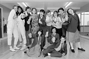 Pupils from the Italia Conti school trying the New Coke. 3rd May 1985 Pupils from the Italia Conti school trying the New Coke. 3rd May 1985