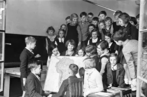 Pupils at the newly opened Latchmere Road School, Kingston Upon Thames seen here having a Pupils at the newly opened Latchmere Road School, Kingston Upon Thames seen here having a
