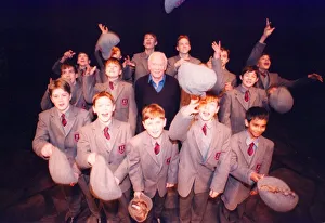 Pupils from across the Tyne and Wear region join actor Tony Britton for the showing of Pupils from across the Tyne and Wear region join actor Tony Britton for the showing of