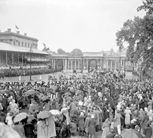 Queen Elizabeth Coronation II June 1953 The Royal Coach carrying Queen Elizabeth II Queen Elizabeth Coronation II June 1953 The Royal Coach carrying Queen Elizabeth II