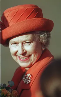 Queen Elizabeth at Holyrood Palace October 1997 Queen Elizabeth at Holyrood Palace October 1997