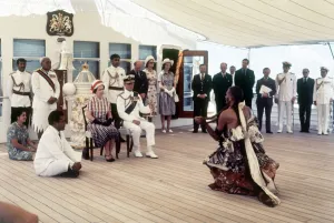 Queen Elizabeth II and Prince Philip, Duke of Edinburgh visit to Fiji 16-17 February 1977 Queen Elizabeth II and Prince Philip, Duke of Edinburgh visit to Fiji 16-17 February 1977