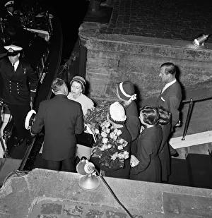 Queen Elizabeth II and Prince Philip, Duke of Edinburgh ending their state visit to Queen Elizabeth II and Prince Philip, Duke of Edinburgh ending their state visit to