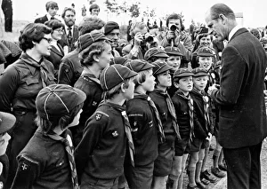 Queen Elizabeth II and Prince Philip on the North East Leg of The Jubilee Tour 1977 to Queen Elizabeth II and Prince Philip on the North East Leg of The Jubilee Tour 1977 to