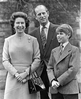 Queen Elizabeth II takes a stroll in the grounds of Windsor Castle with Prince Philip Queen Elizabeth II takes a stroll in the grounds of Windsor Castle with Prince Philip