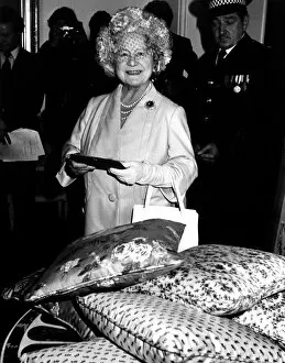 Images Dated 22nd June 1982: Queen Elizabeth the Queen Mother North East Visits Queen Elizabeth