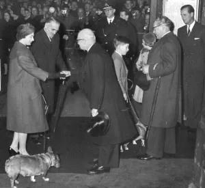 The Queen at Liverpool Street station with Prince Philip The Queen at Liverpool Street station with Prince Philip