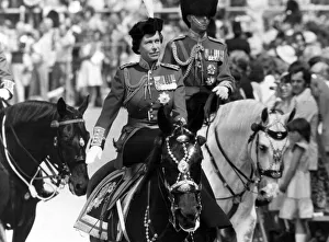The Queen takes part in Trooping of the Colour ceremonywith 2nd Battalion Grenadier The Queen takes part in Trooping of the Colour ceremonywith 2nd Battalion Grenadier