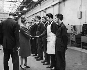The Queen visits Manchester. Mather and Platt. March 1965 The Queen visits Manchester. Mather and Platt. March 1965