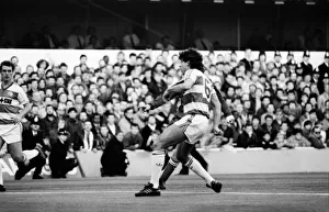 Queens Park Rangers 1 v. Liverpool 3. Division One Football. November 1986 LF20-27-104 Queens Park Rangers 1 v. Liverpool 3. Division One Football. November 1986 LF20-27-104