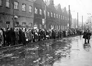 The queue to get home- While Ma has been queuing all morning to get dinner The queue to get home- While Ma has been queuing all morning to get dinner
