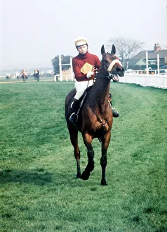 Racehorse Red Rum and jockey Brian Fletcher at the 1974 Grand National at Aintree Racehorse Red Rum and jockey Brian Fletcher at the 1974 Grand National at Aintree