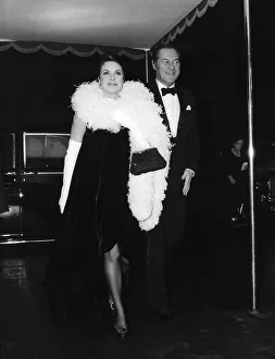 Rachel Roberts Actress with her husband Rex Harrison December 1967 Rachel Roberts Actress with her husband Rex Harrison December 1967