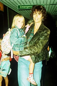 Rachel Ward actress with her daughter Matilda at London Heathrow Airport Rachel Ward actress with her daughter Matilda at London Heathrow Airport