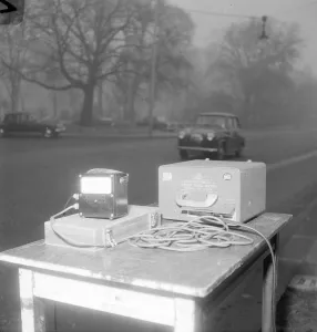 Radar speed traps were to be operated by the Metropolitan Police from January 1958 Radar speed traps were to be operated by the Metropolitan Police from January 1958