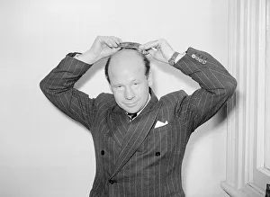 Radio Broadcaster Presenter Roy Plumley at the BBC July 1953 Roy presents Radio Broadcaster Presenter Roy Plumley at the BBC July 1953 Roy presents