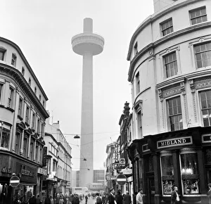 Radio City Tower, Liverpool, Merseyside, circa 1970s Radio City Tower, Liverpool, Merseyside, circa 1970s