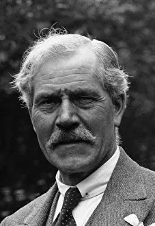 Ramsay MacDonald seen here in the garden of his home at 103 Frognal Lodge, Hampstead Ramsay MacDonald seen here in the garden of his home at 103 Frognal Lodge, Hampstead