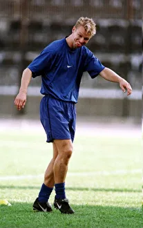 Rangers training session Greece August 1998 Toumba Stadium home of PAOK Salonika Rangers training session Greece August 1998 Toumba Stadium home of PAOK Salonika