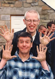 Ray Laidlaw and Marty Craggs of the group Lindisfarne lend a helping hand to the Rainbow Ray Laidlaw and Marty Craggs of the group Lindisfarne lend a helping hand to the Rainbow
