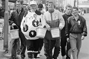 Reading Football Club Players Charity Walk, Nationwide Football Against MS, Oxford Road Reading Football Club Players Charity Walk, Nationwide Football Against MS, Oxford Road