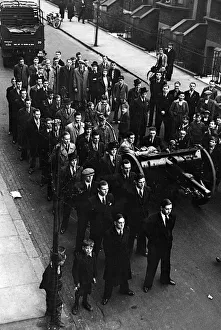 Recruits of the 92nd (5th London) Field Regiment, Territorial Royal Artillery drilling in Recruits of the 92nd (5th London) Field Regiment, Territorial Royal Artillery drilling in