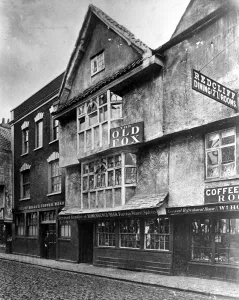 Redcliffe Brass and Copper Works, The Old Fox, and Redcliffe Dining Rooms, Circa 1910s Redcliffe Brass and Copper Works, The Old Fox, and Redcliffe Dining Rooms, Circa 1910s