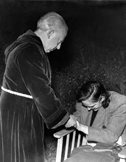 Religion. Midnight ceremony at Glastonbury Tor, Somerset Religion. Midnight ceremony at Glastonbury Tor, Somerset
