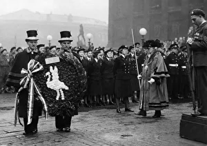 Remembrance service at Liverpool Cenopath: The Lord Mayor of Liverpool Remembrance service at Liverpool Cenopath: The Lord Mayor of Liverpool