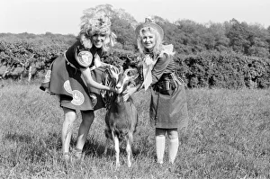 Rentaghost, BBC Childrens Television Programme. Cast pictured filming outdoor scenes Rentaghost, BBC Childrens Television Programme. Cast pictured filming outdoor scenes