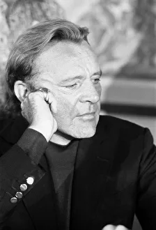 Richard Burton in Jerusalem, Israel 30th August 1975. On holiday with Richard Burton in Jerusalem, Israel 30th August 1975. On holiday with