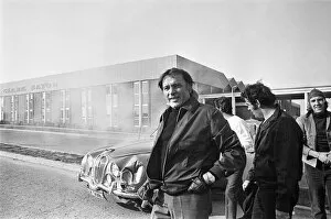 Images Dated 1st October 1970: Richard Burton during location filming of 'The Villain'