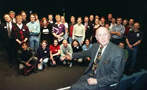 Richard Wilson actor January 1998 with his Marathon team The Max supplement Richard Wilson actor January 1998 with his Marathon team The Max supplement
