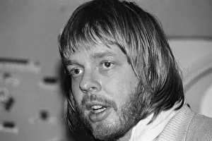 Rick Wakeman seen here in the recording studio May 1982 82 2864 Rick Wakeman seen here in the recording studio May 1982 82 2864