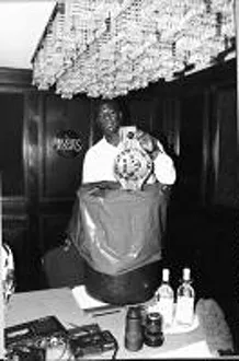 Riddick Bowe Boxer The Undisputed World Heavyweight Championship Puts His WBC Belt Into Riddick Bowe Boxer The Undisputed World Heavyweight Championship Puts His WBC Belt Into