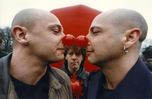 Right said Fred in red nose and no hair mode. Fred (left) Richard (right Right said Fred in red nose and no hair mode. Fred (left) Richard (right