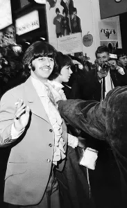 Ringo Starr at Bowater House cinema for the premiere of 'Yellow Submarine' film Ringo Starr at Bowater House cinema for the premiere of 'Yellow Submarine' film