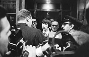 Ringo Starr leaves University College Hospital, London after having his tonsils removed Ringo Starr leaves University College Hospital, London after having his tonsils removed
