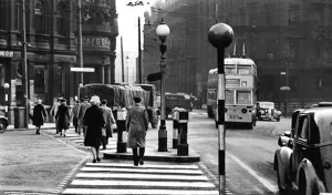 The road leading into Collingwood Street, Newcastle is helping to stage a new Ministry of The road leading into Collingwood Street, Newcastle is helping to stage a new Ministry of