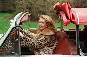 Road Record December 1998 Veronica Bernier female inside cream 1955 Daimler Road Record December 1998 Veronica Bernier female inside cream 1955 Daimler
