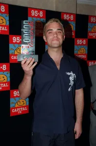 Robbie Williams Singer April 98 At the 98.5 Capital FM London Awards at The Royal Robbie Williams Singer April 98 At the 98.5 Capital FM London Awards at The Royal